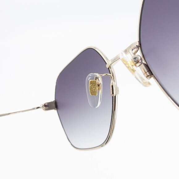 Gucci GG1285 Square Sunglasses Gold Gray OS - Picture 8 of 16